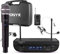 VONYX WM82C 2-Channel UHF Dual Wireless Microphone System, Handheld Mic, Headset and Lapel Mics, Receiver with Blue Display for Karaoke, Speech, Presentation and Performance