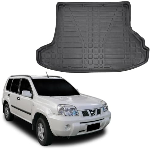 SCOUTT Kofferraumwanne TPE für Nissan X-Trail 2001-2007 Schwarz