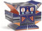 DJECO DD03340 Hucha Robot Spardosen, Mehrfarbig