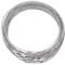 UNICRAFTALE About 80pcs 17.5inch Darkgray Wire Necklace Stainless Steel Wire Necklace Choker Necklace with Brass Screw Clasp Wire Necklace Chains Wire Necklace Cord DIY Jewelry Making 14.5mm Diamater