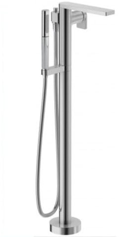 Jacob Delafon E73087-CP Mitigeur Composed bain/douche montage au sol, Chrome