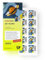10 Stück 0,70 EUR 70 Cent postfrische selbstklebende Post Briefmarken | Frankaturware Markenset (Motiv: Brief auf Umlaufbahn)