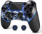 AceGamer Controller wireless per PS4, design personalizzato V2 Gamepad Joystick per PS4 con impugnatura antiscivolo su entrambi i lati e jack audio da 3,5 mm (Lightning)