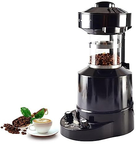 LINCYS Professioneller Kaffeebohnenröster, 2100 W, Elektrischer Luft-Kaffeeröster, Automatischer Kaffeeröster, Kalt-/Heißlufteinstellung, für Café, Geschäft, Zuhause, Büro