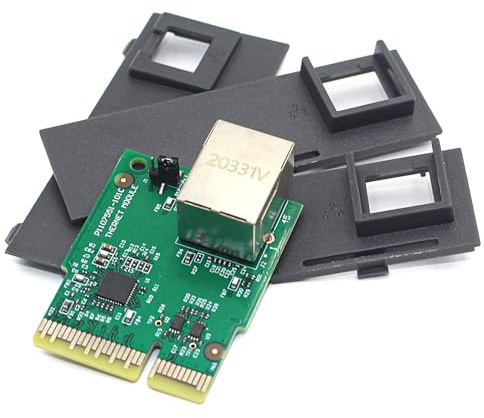 P1112640-015 Kit Upgrade Ethernet Modul für Zebra ZD421 ZD421d ZD421t ZD411 Thermodrucker, kabelgebunden, 203 DPI, 300 DPI