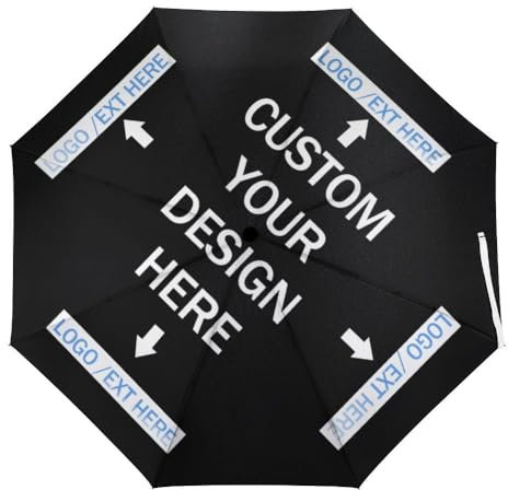 Customize any text logo image picture compact travel umbrella personalized folding portable windproof umbrella customize any text logo image picture compact travel windproof umbrella rainproof sun pro