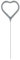 Candeline Magiche Scintillanti da 26 cm per Feste ed Eventi (Cuore, 20)