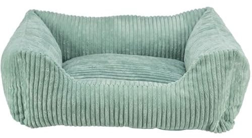 TRIXIE orthopädisches Hundebett Vital Jonna 60x50 cm in Salbei - hochwertiges Hundekissen mit Memory Schaum - Hundekorb für kleine und ältere Hunde - gelenkschonend und entlastend – 37260