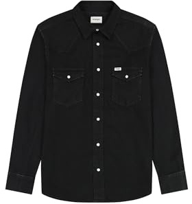Wrangler - Hemd Herren - Slim Fit - Western Shirt - Mid Stone