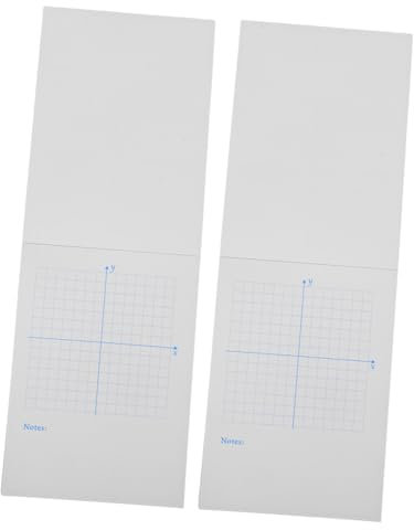 STOBOK Millimeterpapier-notizblock Mit Xy-koordinaten Mathe-übungsblätter Koordinatenblätter Millimeterblätter Für Zeichnen Und Mathematikbedarf