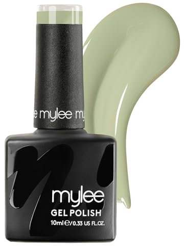 Mylee Gel-Nagellack 10ml [Matcha Latte] - The Corpcore Collection - UV/LED, Maniküre, Pediküre, Lang anhaltend, für professionellen Gebrauch im Salon sowie zu Hause [Herbst/Winter 2024]