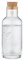 blomus Carafe à eau -HYDRA- | Carafe en verre 1 litre avec couvercle en liège | Pichet à eau couleur Clear | 9B x 26H cm