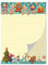 Buntes Briefpapier Schreibblock Briefbögen Notizblock mit Linien Weihnachten Winter Weihnachtsstiefel Wichtelgeschenk für Kinder Jungen Mädchen Schule (1 Block A5 mit 25 Blättern)