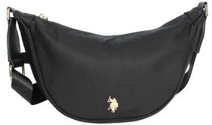U.S. POLO ASSN. Houston Round Crossbody Bag Black