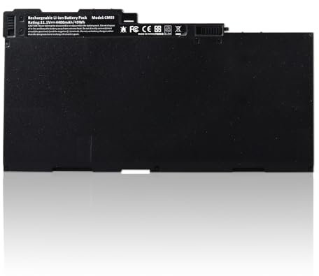 CM03XL Laptop Battery Replacement for HP EliteBook 740 745 750 755 840 845 850 855 G1 Series, 740 745 750 755 840 845 850 855 G2 CM03 CM03050XL HSTNN-IB4R E7U24AA 717376-001 716724-421