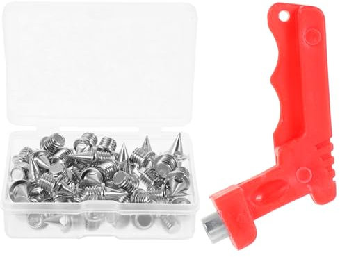 TOYANDONA Zapatillas con Clavos para Correr Clavos Metálicos para Atletismo para Zapatillas De Atletismo para Competencias De