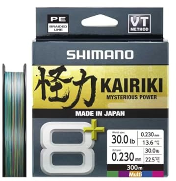 SHIMANO Line Kairiki 8+ - 300m 0.23mm 26.3kg Multi C.