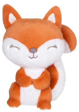 Gipsy Toys - Plush Toy Ecureuil Colour - 15 cm - Orange Brûle