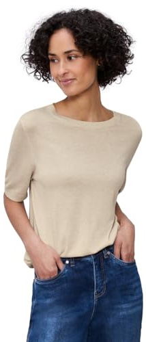Street One Damen Kurzarm Pullover mit Rundhals