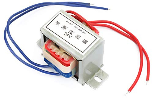 ZAICOLER Transformateur D'isolement Basse Fréquence 220V-24V 12W, Conception Compacte pour Projets électroniques