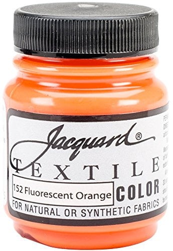 Jacquard Produits Fluo orng-Textile Couleur Peinture, Acrylique, Multicolore
