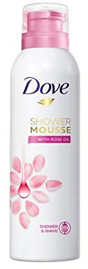 Dove schiuma doccia – Olio di rosa – nutre e nutre la pelle – Confezione da 6 (6 X 200 ML)