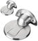 Türstopper, 2 Stück, magnetischer Türstopper, Bodentürstopper, magnetisch, selbstklebend, Edelstahl, magnetischer Türschnapper, Türhalter für Unterseite der Tür, silberfarben