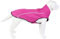 Mile High Life Hunderegenmantel Einstellbare wasserdichte Haustierkleidung Leichte Regenjacke mit reflektierendem Streifen Einfacher Einstiegsverschluss (XXS,Pink)