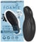 Foamie Savon Noir au Charbon Actif pour le visage, savon solide pour peau sujette à l'acné, nettoyant naturel, 100 % vegan et sans plastique, 60g