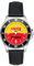 KIESENBERG Herrenuhr Union Fan Armbanduhr Geschenk Analog Quartz Lederarmband Uhr L-21162