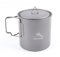 TOAKS Casserole en titane ultra légère de 650 ml
