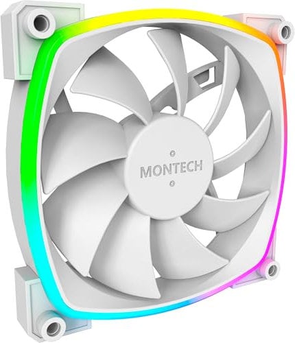 Montech AX120 PWM ARGB 120mm Case Fan - Desktop Compatible