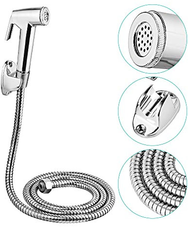 Pommeau de douche pour camping-car, filetage de 1,27 cm, buse de douche haute pression, robinet de bidet pour baignoires, bateaux, caravanes, camping-cars, salons de coiffure, nettoyage d'animaux