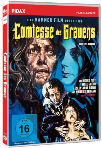 Comtesse des Grauens (Countess Dracula) Kultiger Horrorfilm mit Ingrit Pitt aus den legendären Hammer Film Studios (Pidax Film-Klassiker) [DVD]