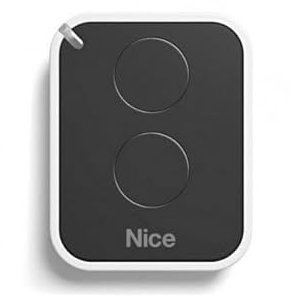 Télécommande Nice ON2E - Emetteur portatif à 2 Boutons - Fréquence : 433,92 MHz - Pour Portail et Porte de Garage - Codage à code tournant