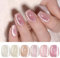 Born Pretty Cat Magnetic Eye Gel Jelly Rosa Mondlicht UV Nagellack Glitzer Kristall Glas Gel Nagellack Maniküre und Nagelkunst DIY zu Hause