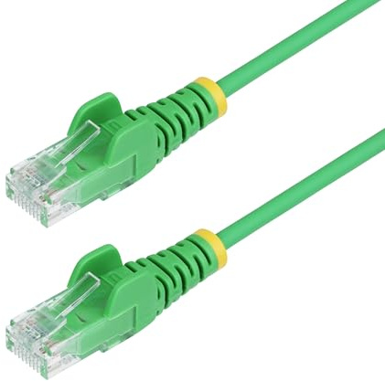 StarTech Cavo Ethernet CAT6 Slim 10m, LSZH, Verde (N6PAT10MGNS)
