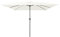 vidaXL Parasol de Jardin carré 295x245 cm Blanc Sable