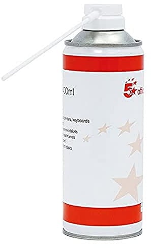 5 Star Spray Duster Can 400ml, White