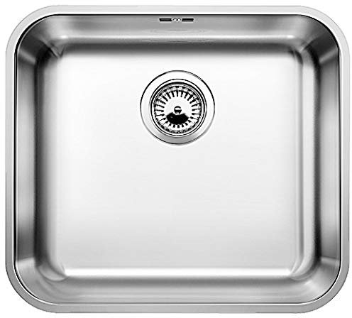 Blanco 518203 Blancosupra 450-U - Fregadero para encajar (acero inoxidable liso)