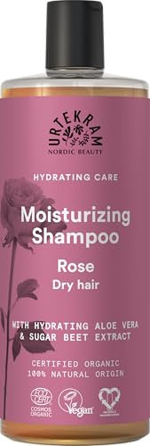 Urtekram Rose Shampoo Bio, trockenes Haar, 500 ml