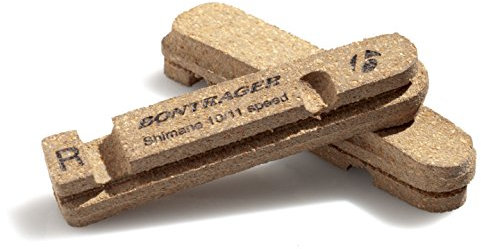 Bontrager Carbon Stop Kork Bremspads für Shimano