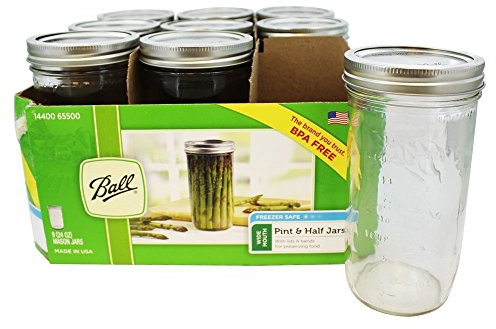 Ball wide-neck mason jar