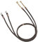 WILDHORN Zügel TASSEL, braun, 5/8 x 7 Zoll (1,6 x 210 cm)