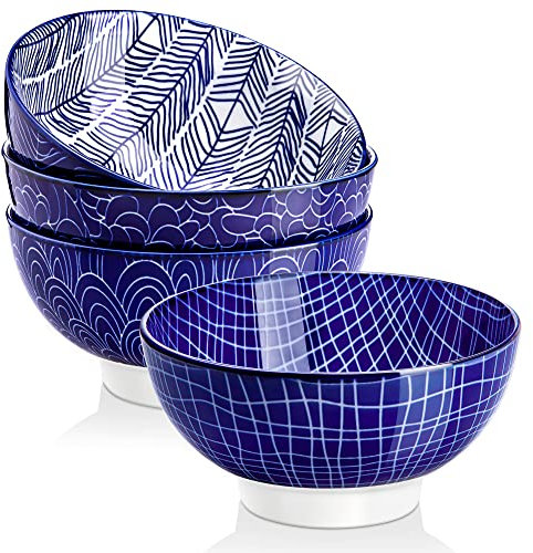 vancasso, série Takaki, Bol céréal, 4 pièces, en Porcelaine, Style Japonais