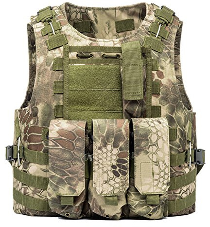Invenko Trainning Tactical Airsoft Paintball Combat Swat Assault Army Shooting Hunting Outdoor Molle Police Vest