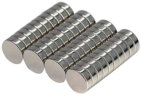 Magnetpro 52 Stück Magnete Scheibe 8 x 3 mm, Sehr Starke Magnete für Magnettafel, Whiteboard, Tafel, Pinnwand, Kühlschrank