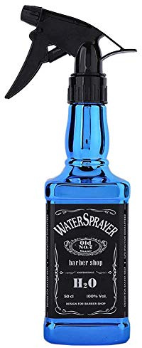 NITRIP 500ml Coiffure Spray Bouteille Salon Barber Outils De Cheveux Maison Jardinage Pulvérisateur D'eau(Bleu)
