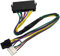 Hsthe Sea Netzteilkabeladapter ATX 24Pin 24 Pin Buchse auf 6Pin 6-Pin Stecker Mini 6Pin Stecker 30CM ​18AWG Ersatz für Z230 Z220 SFF Workstation Motherboard