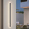 K-Bright 35W Lange Wandleuchte Villa Wandleuchte Dunkelgrau Wandleuchte Wasserdicht Ip65 Außen LED Wandleuchte für Gärten, Terrassen,Schlafzimmer Wohnzimmer Innen wandleuchte, 120CM,4000K